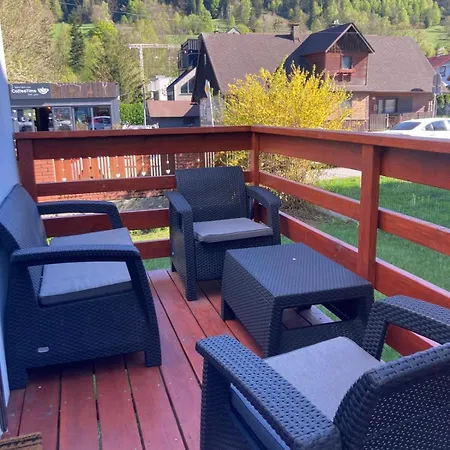 Apartament Przy Kolejce Na Skrzyczne 100 Metrow Do Kolejki Mysliwska 98 Szczyrk Exterior photo